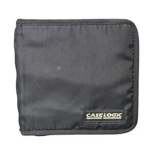 Case Logic Black CD Carrying Case Holds 24 DVD CD Music Movies